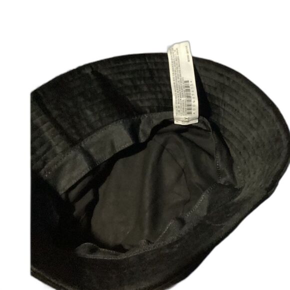 Juicy Couture "Juicy Forever" Black Velvet Bucket Hat  Y2K Excellent Condition - Picture 5 of 6
